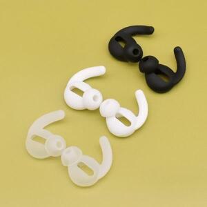 AirPods 2 및 1 OR EarPods 헤드폰과 호환되는 3쌍 이어 후크 액세서리, 실리콘 팁 미끄럼 방지 플러그