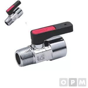 미니볼밸브 암수나사 3분 배관용밸브 암수볼밸브 BALLVALVE 암수밸브 황동밸브
