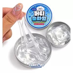 투명 클리어 퍼티 슬라임 1개 촉감놀이 액괴 장난감