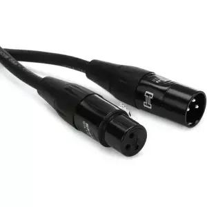 Hosa HMIC-010 Pro 마이크 케이블 REAN XLR3F to 미터 10피트 믹서 사운드보드용 20 AWG OFC 90 브레이드