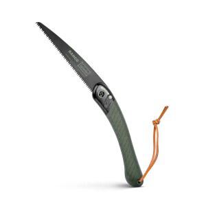 BAHCO BAH396LAP 랩랜더 폴딩 톱 7-1/2인치 블레이드 에르고 그립 녹색 | 트레일 관리 목재 가공 및 캠핑용 녹 방지 안전 잠금 빠른 절단 액션 야외용 공구