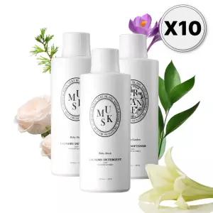 베르블랑 유아세탁 머스크 세제 2+튤립 유연제 1, X10 BNS