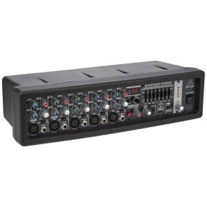 Behringer 유럽파워 PMP550M 5채널 500W 파워드 믹서 블랙