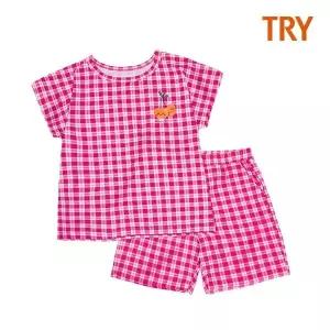 [하프클럽/TRY]크리켓 여아 홈엔 5부 상하 세트