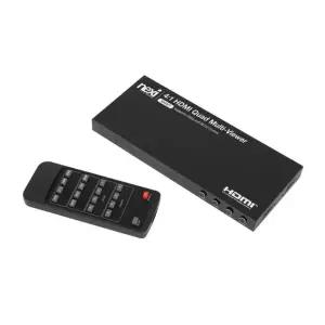 HDMI 화면 분할기 멀티뷰어 4대1 DC 5V 1A 노트북 PC 데스크탑 컴퓨터 셋탑박스 콘솔게임기 DVD플레이어