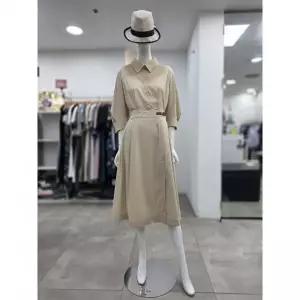 SI 핀턱 7부소매 뒷밴딩 원피스 SMO1125020BE 2861737