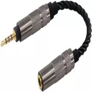 OKCSC 헤드폰 어댑터 2.5mm 수컷 to 케이블용 밸런스드 플레이어 장치에 연결 가능 고음질 스테레오 오디오