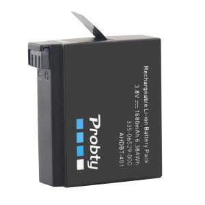 프로비티 1680mAh 고프로 충전식 배터리 HERO4 블랙/HERO4 실버 AHDBT-401 액션 카메라 배터리
