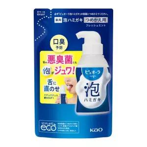 퓨오라 거품 치약 프레시 민트 리필용 100ml 구취 치주 질환 예방 블