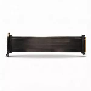 Pomya PCIe 4.0 X16 라이저 케이블 400mm 90도 G 확장 길이 커넥터 EMI 차폐 및 디자인을 갖춘