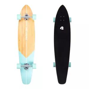 Retrospec Zed 핀테일 크루저 롱보드 111. 단풍나무 데크 ABEC-7 베어링 70mm PU 휠