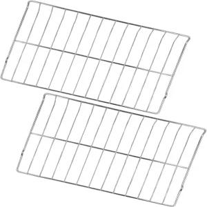 2 Pack MHL63411403 Oven Rack Fit for LG Range/Stove 24.8 X 16.2 in Wire 304 Stainless Steel Replace