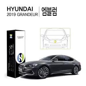 그랜저 IG 2019 PPF 필름 엠블럼 2매