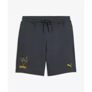 PUMA 푸마 X 포켓몬 릴렉스드 쇼츠 7인치 - 스트롱 그레이 / 634918-76