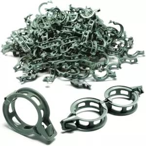 Tucano Plant Support Clips (100 pcs) - Reusable T e Attachment (Garden_Clips_100, Sturdy Reusable)