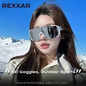 스키 클라이밍 고글 사이클링 안경 자전거 선글라스 남성 UV400 스포츠 MTB 아웃도어 여성 컬러 라이딩