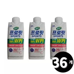 셀렉스 프로핏 Sports WPI 드링크 복숭아 아이스티 330ml, 36개