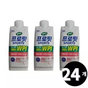 셀렉스 프로핏 Sports WPI 드링크 복숭아 아이스티 330ml, 24개