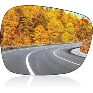 VISMIRROR 오른쪽 열선형 후사경 유리 BMW X3 201114용 백플레이트 포함 투명 자동차 외부 도어 윙 미러