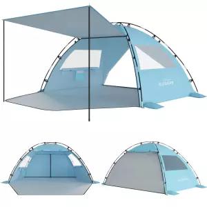Elegear CumbreX 해변 텐트 캐노피 4-5인용 스카이블루