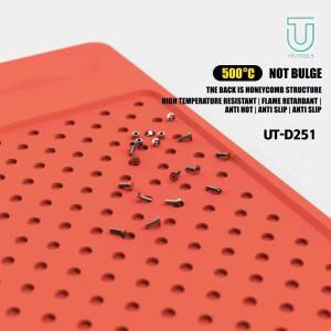 YOUTOOL UT-D251 실리콘 패드 핸드폰 카메라 용 고온 단열 watchh 용접 Reballing 스텐실 도구