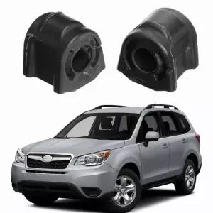 프론트 서스펜션 스태빌라이저 스웨이 바 부싱 마운트 고무 부시 2PCS For Subaru Forester XV Crosstrek W