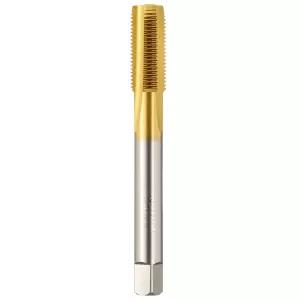 Workkyma M10 x 1 스트레이트 플루트 탭 M35 고속강 티타늄 마감 미터법 오른손 나사 스크류 밀링 머신