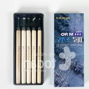 TNB 미로 조각도 5도입-6000 고무판화 둥근칼 평칼 서류함 FD01AC1