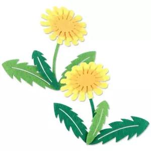 스터닝팩토리 TBZ 3500 펠트 민들레꽃 신형 만들기놀이 만들기재료 어린이교구 만들기패키지 학습체험