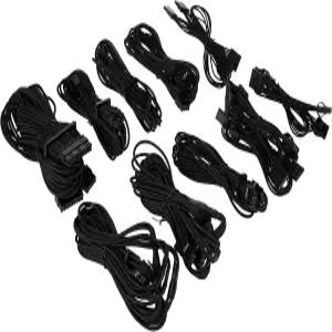 코르세어 프리미엄 개별 슬리브형 타입 4 Gen PSU 케이블 프로 키트 블랙
