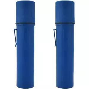 팡이드 2PCS 10LB 가드 용접 전극봉 보관 튜브 컨테이너 홀드 캐니스터