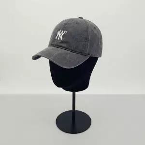 MLB 키즈 여아 하트 스트릿 루키 볼캡 뉴욕양키스 CHARCOAL GRAY COP 7FCPH016N 50CGS