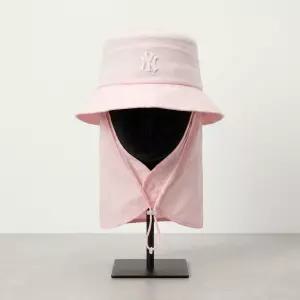 MLB 키즈 여아 메탈 플랩 버킷햇 뉴욕양키스 L.PINK COP 7FHTB0363 50PKL