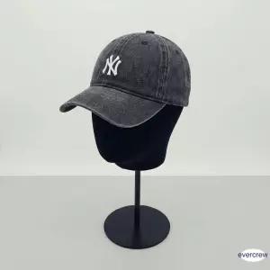 MLB 키즈 피그먼트 워싱 볼캡 뉴욕양키스 BLACK COP 7ACPB066N 50BKS