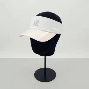 MLB 키즈 여아 쿨필드 레인보우 리본 썬캡 뉴욕양키스 WHITE COP 7FSC44063 50WHS