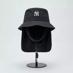 MLB 키즈 쿨필드 경량 플랩 버킷햇 뉴욕양키스 BLACK COP 7AHTB0263 50BKS