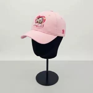 MLB 키즈 메가베어프렌즈 여아 하트 볼캡 뉴욕양키스 L.PINK COP 7FCPC136N 50PKL