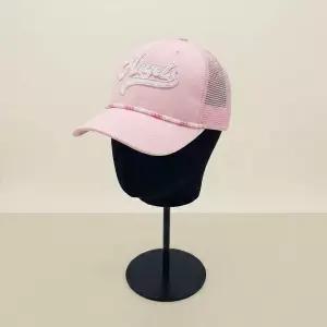 MLB 키즈 여아 엔젤스 비즈 체인 메쉬캡 LA 에인절스 L.PINK COP 7FCPB0663 41PKL