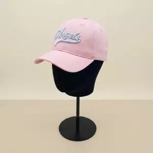 MLB 키즈 여아 엔젤스 레터링 볼캡 LA 에인절스 PINK COP 7FCPB036N 41PKS