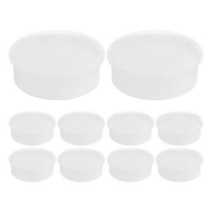 10 Pcs 플루트 홀   부드러운 실리콘 커버 악기 부품 수리 사운드 제어 액세서리 씰 패드