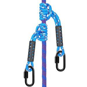 BeneLabel 등산 로프 50cm 사이즈 2개입 풀지 클루 직경 10mm 트리 클라이밍 나무 타기 등산용 보조 포세이돈 시리즈 봉제 풀직 코드