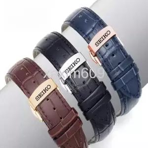  세이코 스트랩 나비 가죽 버클 SEIKO 호환 시계줄