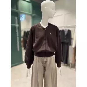 [쥬크(ZOOC)] 뒷면 레터링 루즈핏 집업 가디건 (V263KSL908) 2865646