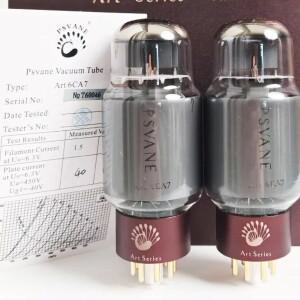 R-127 PSVANE ART 6CA7 진공관 업그레이드 EL34 6P3P KT66 6V6 KT77 HIFI 오디오 앰프