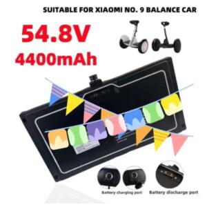 나인봇 밸런스 스쿠터 미니 소형 프로 No.9용 54.8V 호환 배터리 4400mAh 3핀/4핀 리튬 파워 액세서리