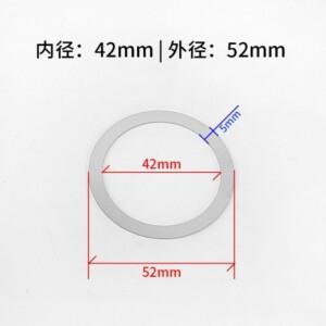 Agnicy M42 후면 인터셉트 플랜지 가스켓 304 스테인레스 스틸 카메라  천문 망원경 액세서리