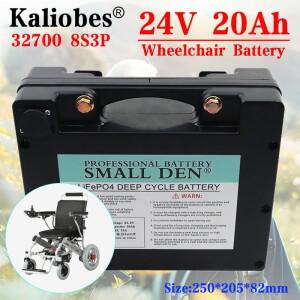 24V 20Ah 32700 8S3P Lifepo4 전동 휠체어 전용 리튬 배터리 범용 스쿠터
