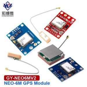 비행 제어 EEPROM 컨트롤러가 포함된 GY-NEO6M V2 NEO-6M GPS 모듈 Arduino 3V-5V RS232 TTL 보드용 MWC AP