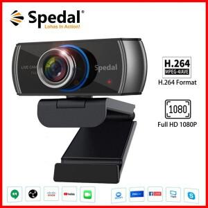 Spedal C920 1080p HD 웹캠(마이크 포함) ° PC Mac 노트북용 광각 화상 회의 라이브 스트리밍
