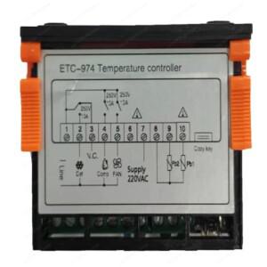 냉장고 제상 및 가열용 온도 조절기 이중 NTC 센서가 있는 조절 장치 250V 제어